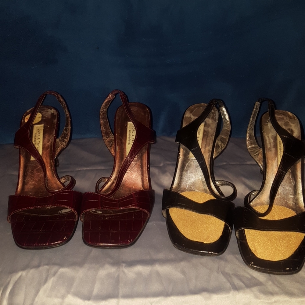 Lord & Taylor leather sandals